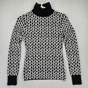JoosTricot Turtleneck Sweater Womens XS Long Sleeve Merino Wool Blend